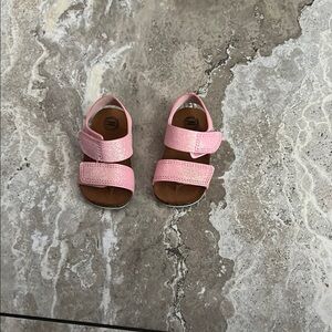 Pink Kids Shoes with Velcro Straps